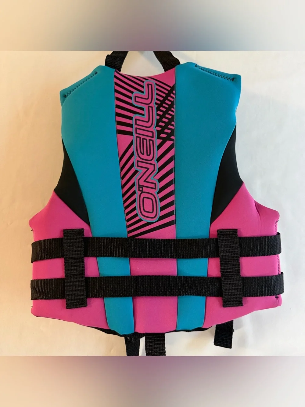 O’Neill Child Life Vest Jacket 30-50 LBS Buckle USCG Approved Floatation Aid